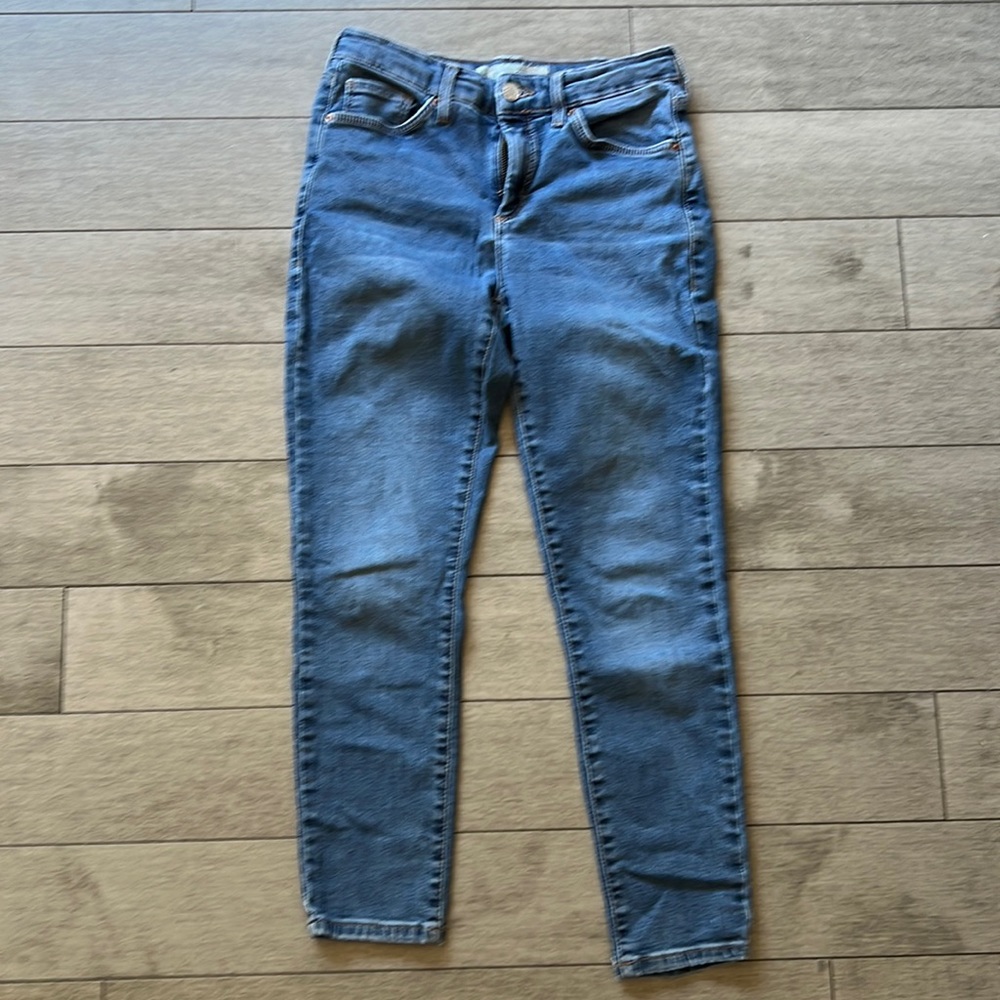 Topshop skinny moto jeans